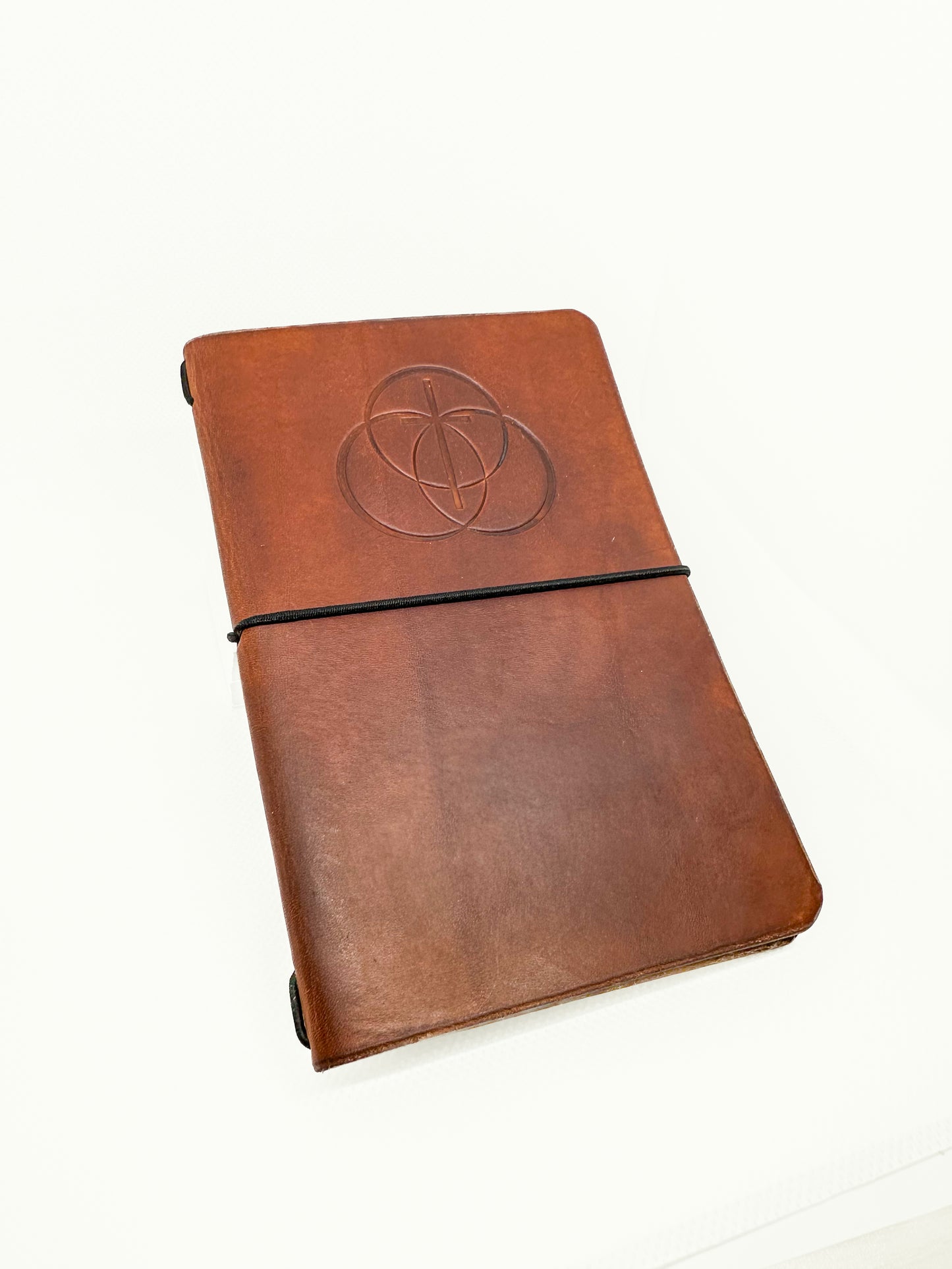 Refillable Leather Journal – Passport‑Size Edition